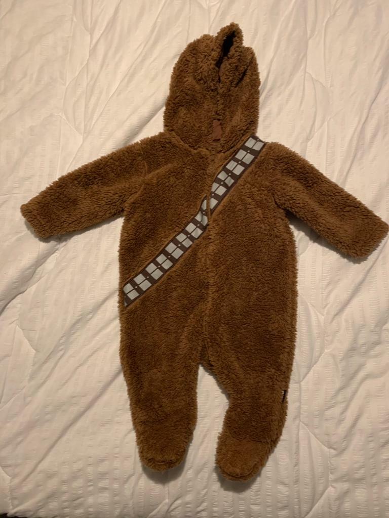 chewbacca baby grow